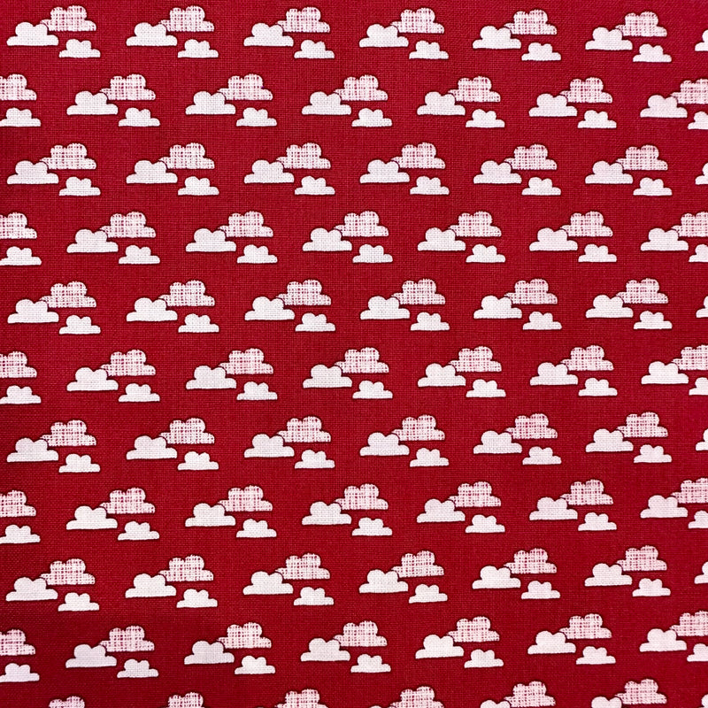 Clouds Cotton Fabric | Width - 115cm