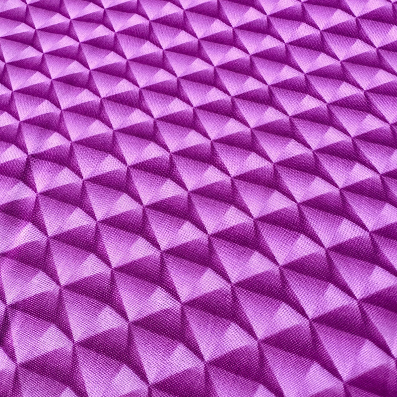 Purple Diamonds Cotton Fabric | Width - 115cm