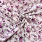 Purple Roses Cotton Fabric | Width - 240cm