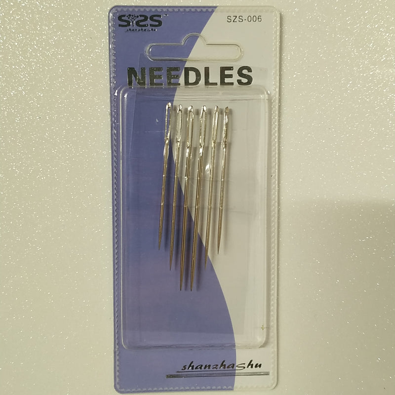 Hand Sewing Needles | Silver Eye | 6 Pack - Shop Fabrics, Cushions & Dressmaking Supplies online - Fabric Family