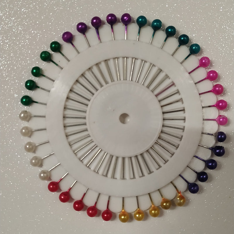 Pearl Headed Pins |  Dressmaking | 40 Pack - Shop Fabrics, Cushions & Dressmaking Supplies online - Fabric Family