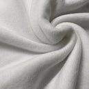 Бяла поларена тъкан | Ширина - 150 см/59 инча