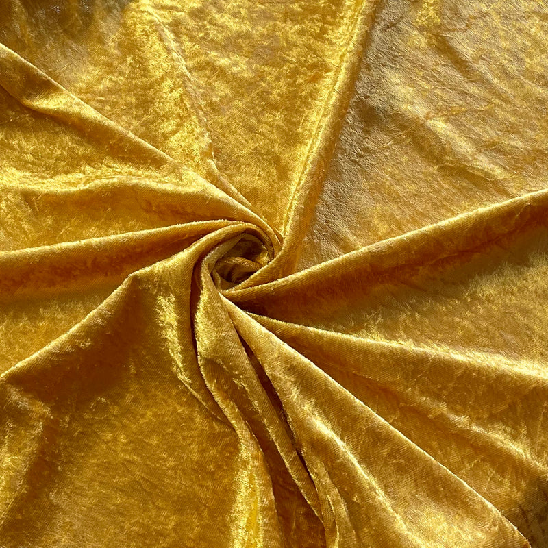 Златен Кадифе Плат | Широчина - 148 см/58 инча