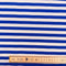 Blue & White Stripes Polycotton Fabric | Width - 115cm/45inch - Shop Fabrics, Cushions & Dressmaking Supplies online - Fabric Family