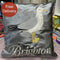 Seagull Brighton Cushion | Embroidery Cushion - Shop Fabrics, Cushions & Dressmaking Supplies online - Fabric Family