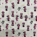 Minnie Mouse Disney Cotton Fabric | Width - 140cm/55inch - Shop Fabrics, Cushions & Dressmaking Supplies online - Fabric Family