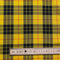 Yellow Tartan Fabric | Width - 150cm/59inch