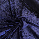 Тъмносин Кадифе Плат | Широчина - 148 см/58 инча