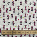 Minnie Mouse Disney Cotton Fabric | Width - 140cm/55inch - Shop Fabrics, Cushions & Dressmaking Supplies online - Fabric Family
