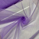 Light Purple Net Mesh Fabric | Width - 150cm/59inch