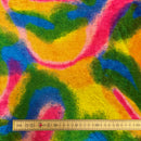 Дъгова кадифена тъкан | Широчина - 148 см/58 инча