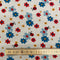 Ladybug & Flowers Polycotton Fabric | Width - 115cm/45inch - Shop Fabrics, Cushions & Dressmaking Supplies online - Fabric Family