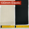 100mm Elastic | Black & White - Shop Fabrics, Cushions & Dressmaking Supplies online - Fabric Family
