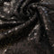 Черен Пайети Плат | Ширина - 140см