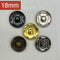 18mm Snap Fasteners | 5 Colours - Shop Fabrics, Cushions & Dressmaking Supplies online - Fabric Family