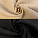 Black & Ivory Hessian Fabrics | Width - 92cm/36inch - Shop Fabrics, Cushions & Dressmaking Supplies online - Fabric Family