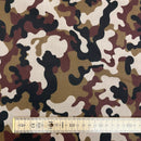 Camouflage Polycotton Fabric | Width - 115cm/45inch - Shop Fabrics, Cushions & Dressmaking Supplies online - Fabric Family