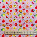 Fruits Cotton Fabric | Width - 150cm/59inch