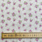Lilac Roses Organic Cotton Fabric | Width - 160cm/63inch