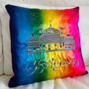 Brighton Pavilion Cushion | Embroidery Cushion | Home Decor