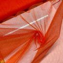 Orange Net Mesh Fabric | Width - 150cm/59inch