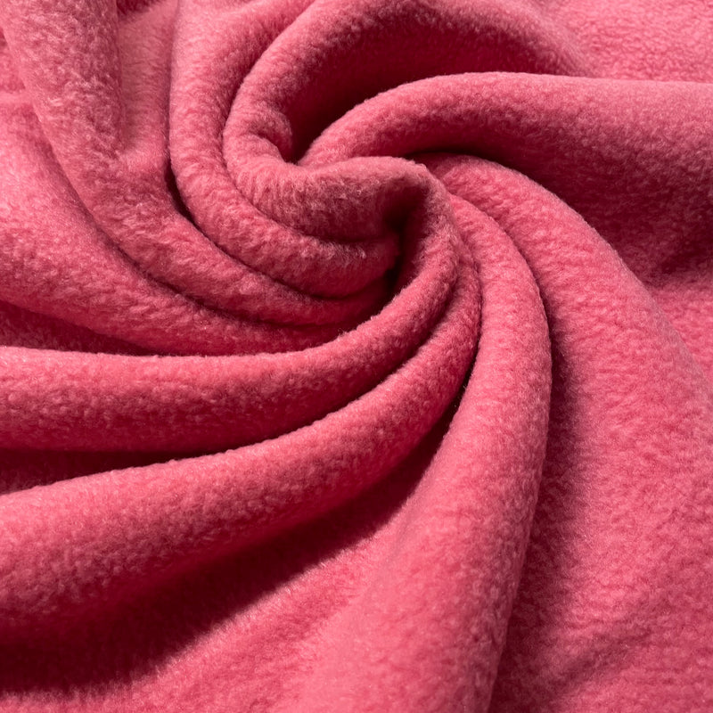 Pink Fleece Fabric | Width - 150cm/59inch