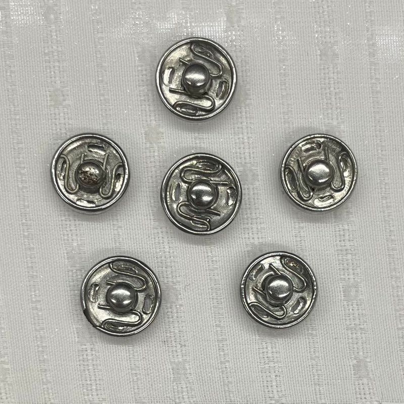 8mm Snap Fasteners | 2 Colours | 6 Sets - Shop Fabrics, Cushions & Dressmaking Supplies online - Fabric Family