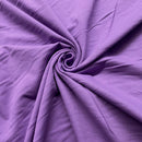 Purple Cotton Jersey | Plain