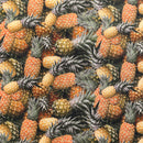Памучен плат ананаси | Ширина - 150 см/59 инча