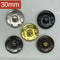 30mm Snap Fasteners | 5 Colours - Shop Fabrics, Cushions & Dressmaking Supplies online - Fabric Family