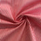 Органичен памучен плат с червени ивици | Широчина - 160 см/63 инча