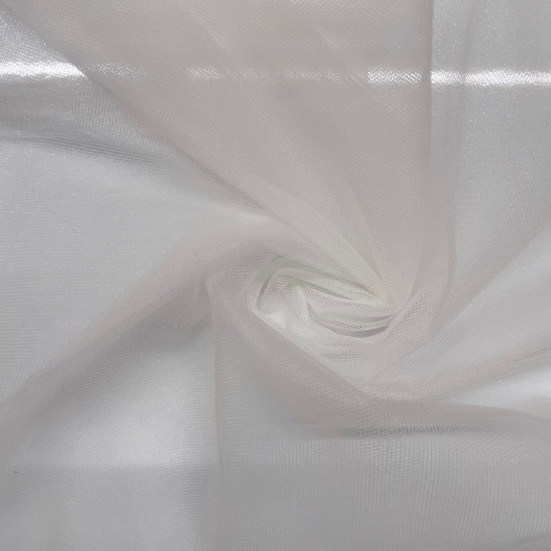 White Net Mesh Fabric | Width - 240cm/94inch