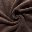 Brown Fleece Fabric | Width - 150cm/59inch