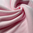 Baby Pink Fleece Fabric | Width - 150cm/59inch