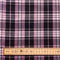 Pink Tartan Fabric | Width - 150cm/59inch