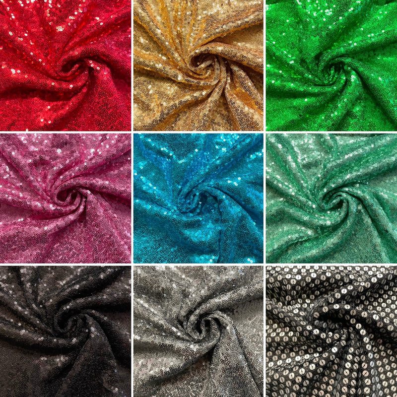 Sequins Fabric | Width - 140cm/55inch