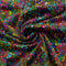 Rainbow Stretchy Sequins Fabric | Width - 138cm/54inch