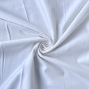 White Needlecord Fabric | Width - 140cm/55inch
