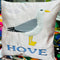 Seagull Hove Cushion | Embroidery Cushion - Shop Fabrics, Cushions & Dressmaking Supplies online - Fabric Family
