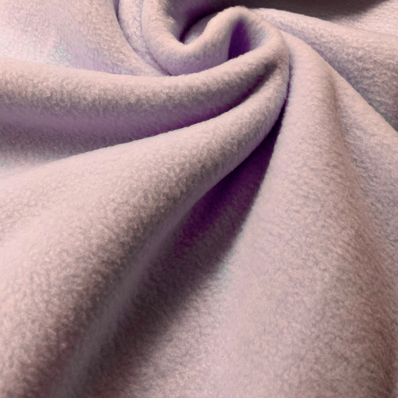 Light Purple Fleece Fabric | Width - 150cm/59inch