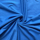 Blue Cotton Jersey | Plain