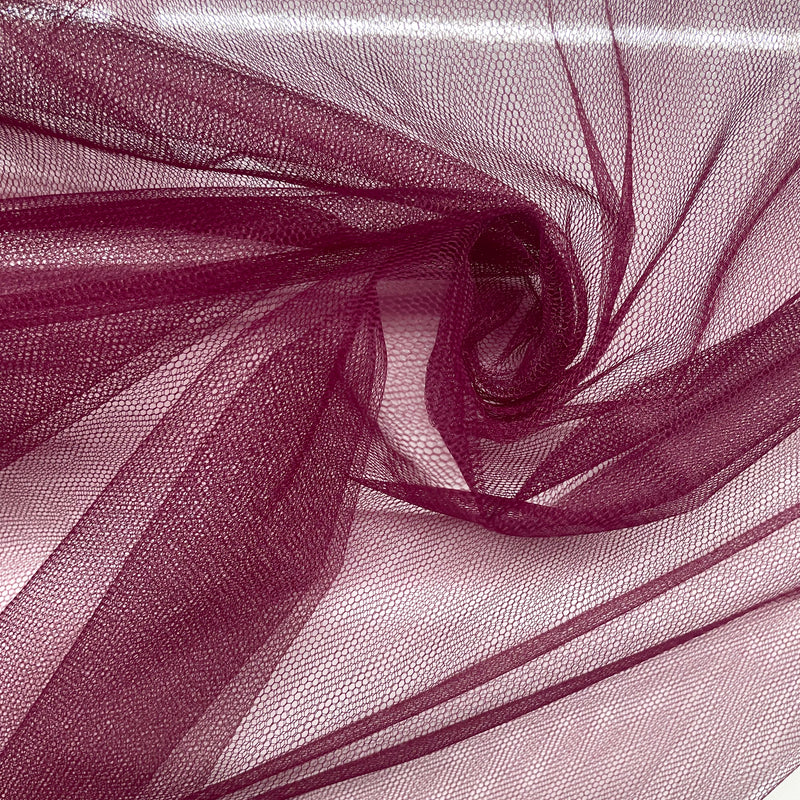 Wine Net Mesh Fabric | Width - 150cm/59inch