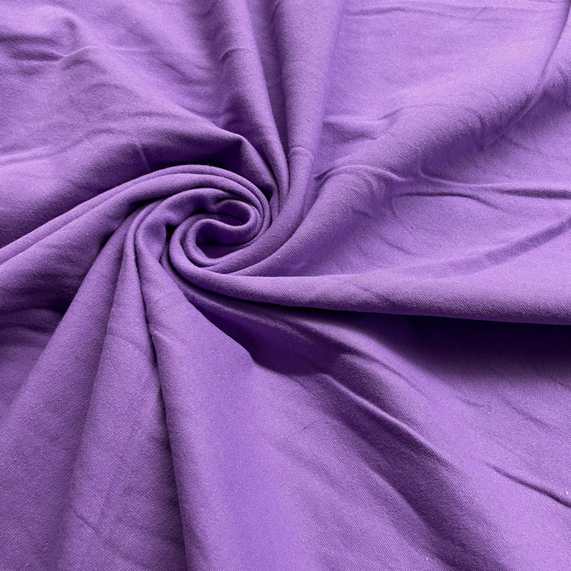 Purple Cotton Jersey | Plain