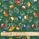 Cars Polycotton Fabric | Width - 115cm/45inch - Shop Fabrics, Cushions & Dressmaking Supplies online - Fabric Family
