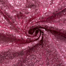 Pink Sequins Fabric | Width - 140cm/55inch
