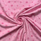 Pink Stars Cotton Jersey Fabric | Width - 148cm/58inch