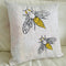 Bee Cushion | Embroidery Cushion | Home Decor