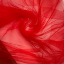 Red Net Mesh Fabric | Width - 240cm/94inch