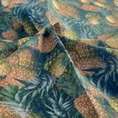 Pineapples Cotton Fabric | Width - 150cm/59inch - Shop Fabrics, Cushions & Dressmaking Supplies online - Fabric Family