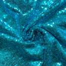 Blue Sequins Fabric | Width - 140cm/55inch